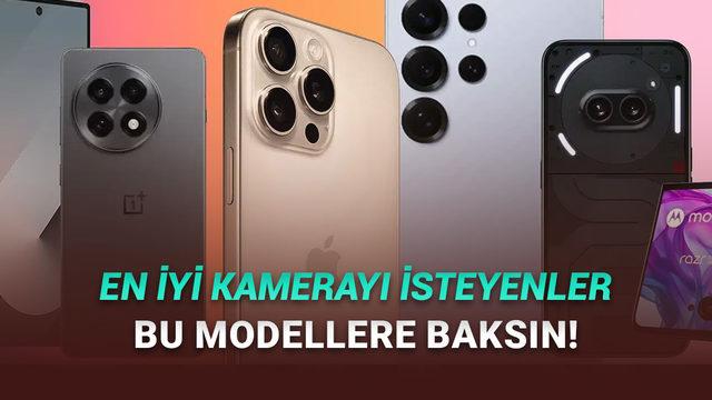 En İyi Kameraya Sahip Olan 2025 Model Telefonlar!