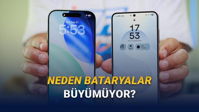 Çinli Markalar Akü Gibi Dev Bataryalar Sunarken Apple ve Samsung'un Bataryaları Neden Büyümüyor? 